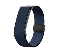 Cinturino ad anello in nylon a distrazione minima per Fitbit Air, incentrato sulla funzionalità e sull'esperienza di usura ininterrotta (blu scuro)