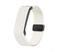 Cinturino ad anello in nylon a distrazione minima per Fitbit Air incentrato sulla funzionalità e sull'esperienza di usura ininterrotta (Starlight)