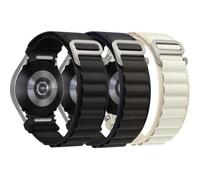 Cinturino Alpine Loop per Samsung Galaxy Watch 7/6/5/4/FE 40mm 44mm/Watch 6 Classic 47mm 43mm/4 Classic 46mm 42mm/5 Pro 45mm Uomo,20mm One Click G-Hook Rugged Nylon Sportivo Cinturini,3 Pezzi