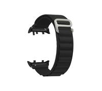 Cinturino alpino adatto for Huawei Watch D2 braccialetto elastico in nylon traspirante adatto for Huawei Watch D2 accessori for cinturini da polso sportivi(Black)