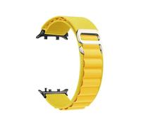 Cinturino alpino adatto for Huawei Watch D2 braccialetto elastico in nylon traspirante adatto for Huawei Watch D2 accessori for cinturini da polso sportivi(Yellow)