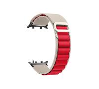 Cinturino alpino adatto for Huawei Watch D2 braccialetto elastico in nylon traspirante adatto for Huawei Watch D2 accessori for cinturini da polso sportivi(Starlight Red)