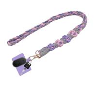 Cinturino Antifurto per Telefono Cellulare, 65 cm Laccio Di Sicurezza Intrecciato, Protezione Contro Il Furto Del Telefono, per Alpinismo e Outdoor Escursionismo Sci e Viaggio per Donne e Uomini