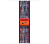Cinturino Apple Loop Nike Sport Blu/Rosso 42mm Taglia Unica
