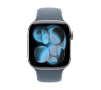 Cinturino Apple MFGE4ZM/A Sport Band Blu S/M per Apple Watch Fluoroelastomero