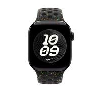 Cinturino Apple MGAF4ZM/A Nike Sport Band M/L Alluminio Fluoroelastomero Nero