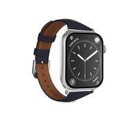 Cinturino Apple Watch SE - 10, 38-40-41-42mm PURO PETITE Blu, Pelle