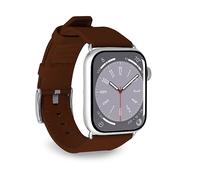 Cinturino Apple Watch SE - 10 Ultra 2, 42-44-45-49mm PURO E-Classic Marrone, Ecopelle