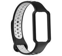 Cinturino bicolore di ricambio per Redmi Band 2 - Nero/Grigio Black+Grey