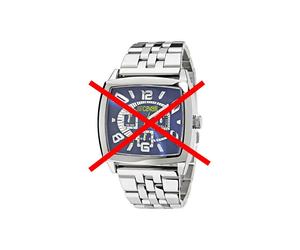 CINTURINO BRACCIALE ACCIAIO ORIGINALE 25 mm JUST CAVALLI ANSA DRITTA R7253820115