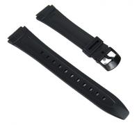 Cinturino Casio Collection 18Mm | Resina Nera | AW-80 | AW-82