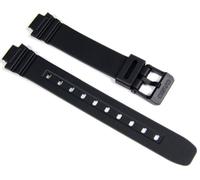 Cinturino Casio In Resina Nero 10Mm Per Tutti I Modelli LA-20WH