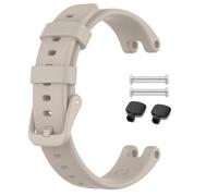 Cinturino compatibile con Garmin LilY da donna, con 2 viti in acciaio inossidabile e strumenti di rimozione, cinturino di ricambio in morbido silicone, adatto per smartwatch Garmin Lily (GY, fibbia
