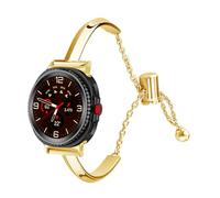 Cinturino compatibile con Samsung Galaxy Watch 8 40 mm 44 mm/Galaxy Watch 8 Classic 46 mm Donna, Bling Cinturini di ricambio in metallo, 20mm, Acciaio inossidabile, Agata