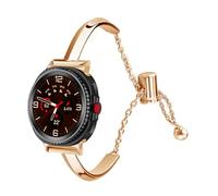 Cinturino compatibile con Samsung Galaxy Watch 8 40 mm 44 mm/Galaxy Watch 8 Classic 46 mm Donna, Bling Cinturini di ricambio in metallo, 20mm, Acciaio inossidabile, Agata