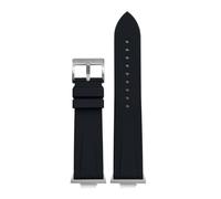 Cinturino compatibile con Tissot PRX Series T137.407/T137.410 Super Player Men Quick Release Silicone Rubber Watch Band Adapter Accessories 12mm, 12mm, Acetato, Non pietra preziosa