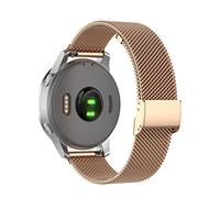 Cinturino compatibile con Withings ScanWatch Light 37, in acciaio inox, 18 mm, in metallo, per ScanWatch Light 37