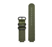 Cinturino con bocca convessa da 16 mm compatibile Casio G-Shock GM110 GM2100 GA900 GA-800 GA110 GBA-800 Bracciale uomo in tela di nylon modificato(Army green black)