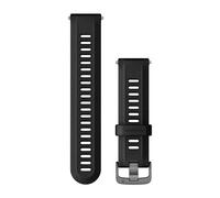 Garmin Forerunner 22 Mm Silicone Strap Nero Black / Grey