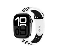 CINTURINO CRONG CRG40DSBWHI Noir / Blanc, Silicone