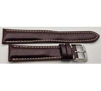 Cinturino cuoio nautico tipo Breitling mm18-20-22 imbottito a scalare