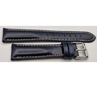 Cinturino cuoio nautico tipo Breitling mm18-20-22 imbottito a scalare