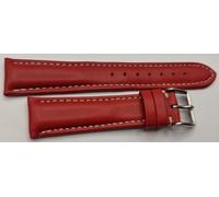 Cinturino cuoio nautico tipo Breitling mm18-20-22 imbottito a scalare