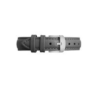 Cinturino da 14mm il nuovo orologio Adatto for Garmin Lily2 Bracciale con fibbia in metallo da donna in vera pelle(Gray-steel,For Lily2)