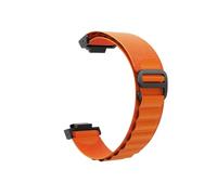 Cinturino da 16mm adatto for Casio G-SHOCK GA-110 800 2100 GD100 120 G8900 5600 GW-M5610 6900 GLS-8900 Cinturino for orologio Alpine Loop Fascia in nylon(Orange)