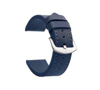 Cinturino Da 20mm 22mm Adatto For Samsung Galaxy Watch 4 44mm 40mm 5 Pro Active 2 Gear S3 Braccialetto In Pelle Adatto For Amazfit GTS/2/2E/GTS2(Blue,22mm)