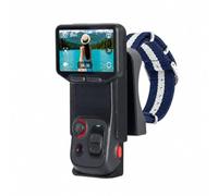Cinturino da polso di montaggio per Insta360 Luna Ultra Remote Controller indossabile supporto con multi-angolo regolabile Wristband per la prima persona POV di ripresa (Standard Blue and White)