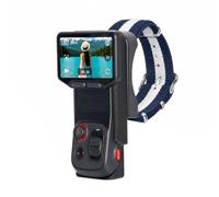 Cinturino da polso di montaggio per Insta360 Luna Ultra Remote Controller indossabile supporto con multi-angolo regolabile Wristband per la prima persona POV di ripresa (Upgraded Blue and White)