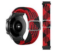 Cinturino da polso intrecciato Correa per COROS APEX Pro/APEX 46 42 mm Smartwatch cinturino PACE 2 PACE2 Bracciale Correa (colore: rosso e nero, dimensioni: per APEX 42 mm), 20mm Universal