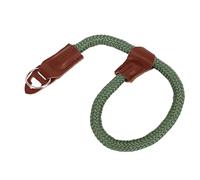 Cinturino da Polso per Fotocamera, Puro Cotone, Tracolla in Pelle per Fotocamera, Sgancio Rapido, Cordino per Cinturino da Polso, Attacco Portatile, Accessori Universali per (OD Verde)