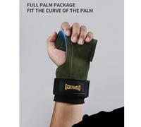 Cinturino da polso per sollevamento pesi, modello base, cinturino in pelle per sollevamento pesi e powerlifting, ganci per polsi imbottiti in neoprene regolabili per allenamento in palestra, accessori