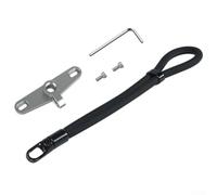 Cinturino da polso per telecomando DJI RC2 con - Supporto antiscivolo in silicone e metallo per Mavic 3 Air 3 per mini 4 Pro droni accessori arancione (nero)