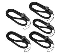Cinturino da Polso Regolabile in Nylon Adatto for Chiavi di Fotocamere, Portachiavi, telefoni cellulari, unità Flash, Portafogli(5PCS)