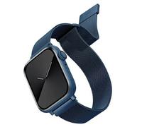 Cinturino Dante UNIQ per Apple Watch Series 1, colore blu acciaio.