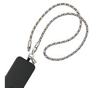 Cinturino Del Collo Del Telefono - Cinghia Di Ricarica Universale, Cavo Antifurto Slim | Design a Carico Rapido 2 in 1, Percorso per Laptop Tablet, Attrezzatura per Soluzione Tascabile, Connettore Aur