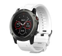CINTURINO INF Fenix 5 Plus/Fenix 5/Forerunner 935/Fenix 6/Fenix 3/Fenix 5x/Fenix 6x Bianco, Silicone