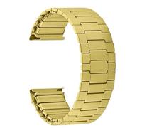cinturino dell'orologio Bracciale universale a sgancio rapido con cinturino in acciaio inossidabile elastico da 22 mm for uomo e donna(Gold)