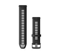 Garmin Quick Release 22 Mm Silicone Strap Nero Black / Grey