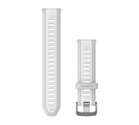 Garmin Cinturino Originale, 20mm, Sgancio rapido, Silicone, Mist Grey