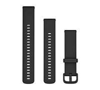 Garmin Quick Release 20 Mm Silicone Strap Argento Black