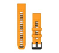 Garmin Quickfit 22 Mm Silicone Strap Arancione Spark Orange / Graphite