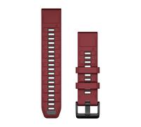 Garmin Quickfit 22 Mm Silicone Strap Rosso Marsala / Graphite