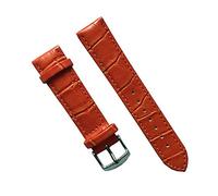 Cinturino di cuoio 12/14/16/18/20/22mm Ladies Watch Osservare Buckle Strap Pin'S/uomini, 14mm