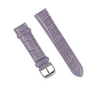 Cinturino di cuoio 12/14/16/18/20/22mm Ladies Watch Osservare Buckle Strap Pin'S/uomini, 22mm