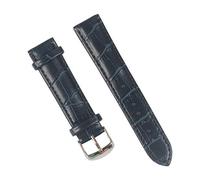Cinturino di cuoio 12/14/16/18/20/22mm Ladies Watch Osservare Buckle Strap Pin'S/uomini, 22mm