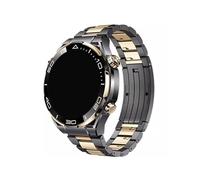 Cinturino di lusso in titanio Quick Fit adatto for Huawei Watch 4 Pro Watch GT4 46MM 3 Pro Ultimate Metal Correa adatto for Honor GS Pro 22MM Bracciale(Gray Gold,For Huawei Watch4Pro)
